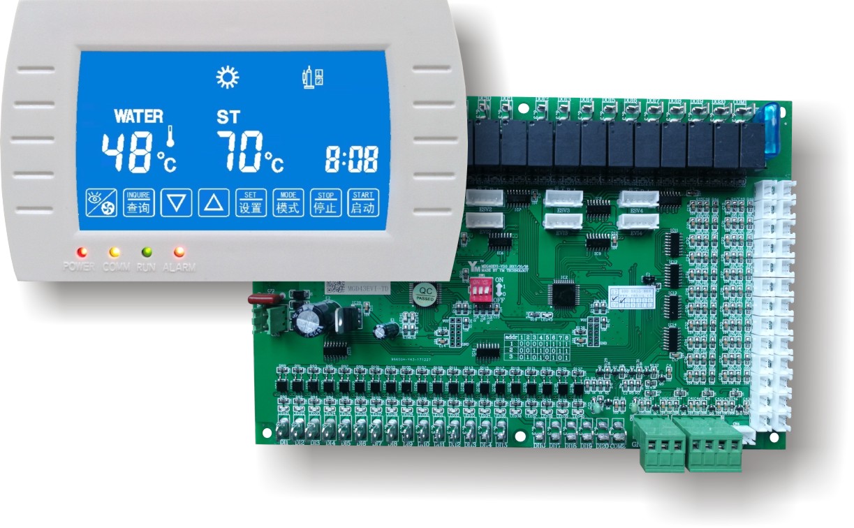 MGD43HP-AD四機頭低溫空氣能熱泵熱水控制器